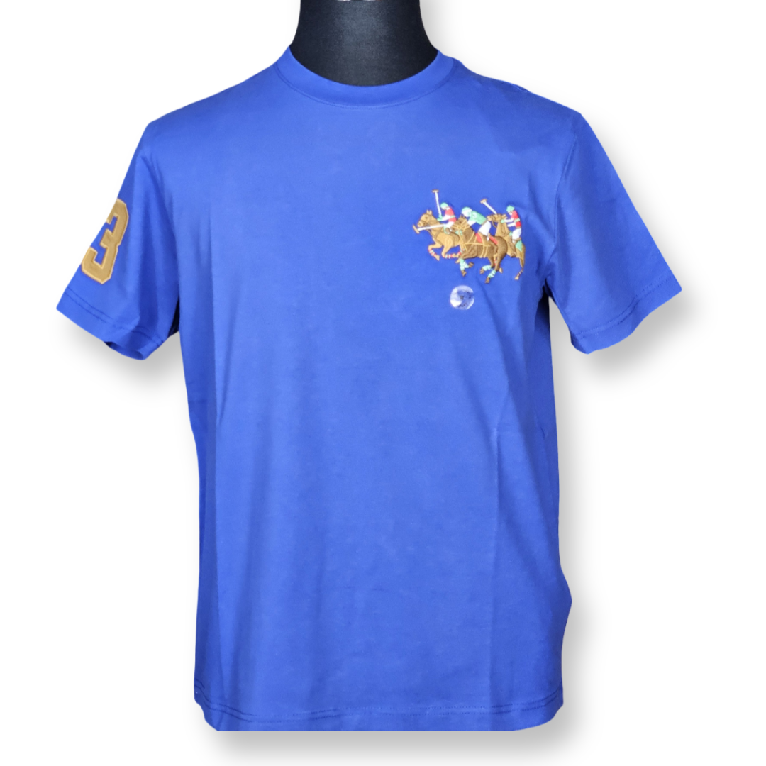 Three Horse Round Neck Tshirt
