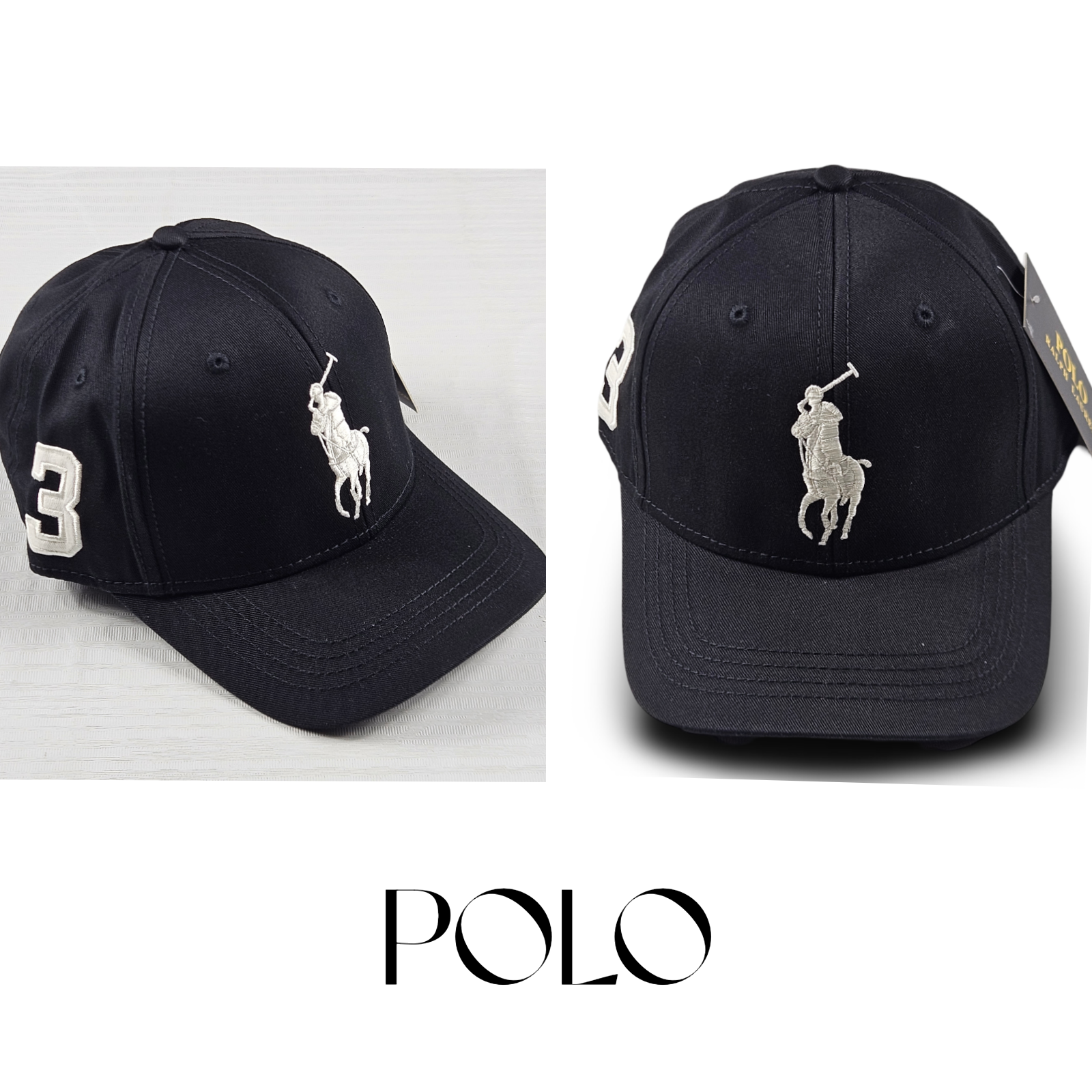 RL Cap With Adjustable Buckle